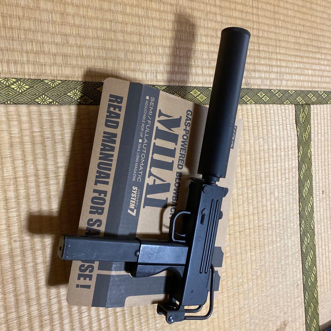 KSC M11A1システム7 フルセット　ガスガン ブラック