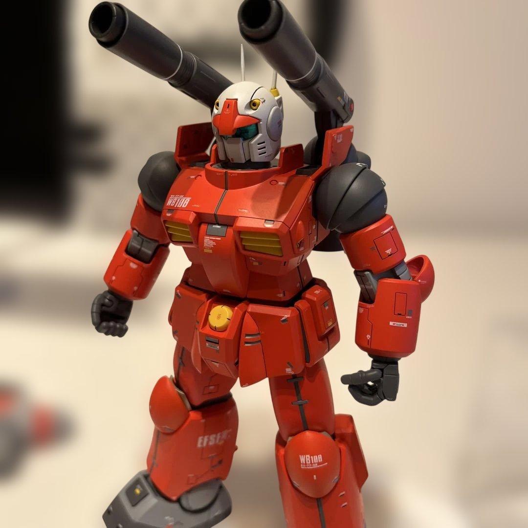 MG ガンキャノン 塗装 改修