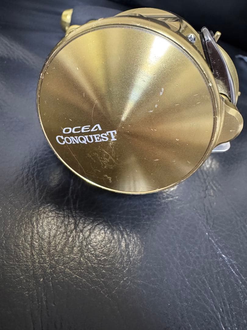 １５オシアコンクエストHG 左巻き　オーシャンマークノブ　ライン無し