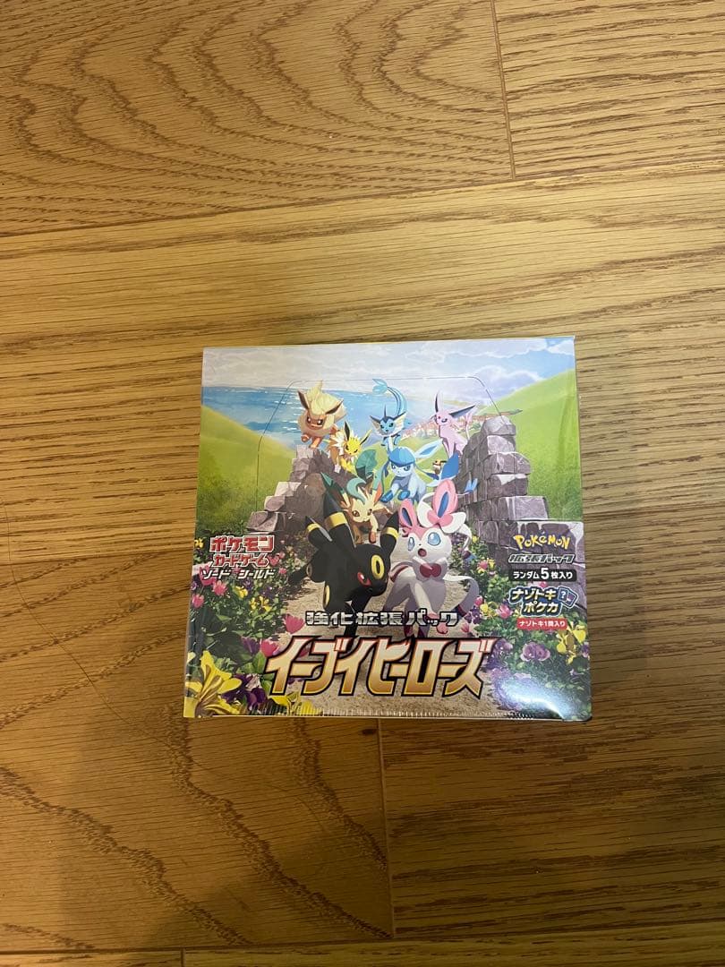 ポケモンカードゲーム イーブイヒーローズ　シュリンク付き１ボックス