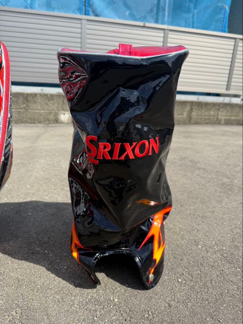 【激レア】 スリクソン ガオモンスター ファイヤーパターン キャディバッグ