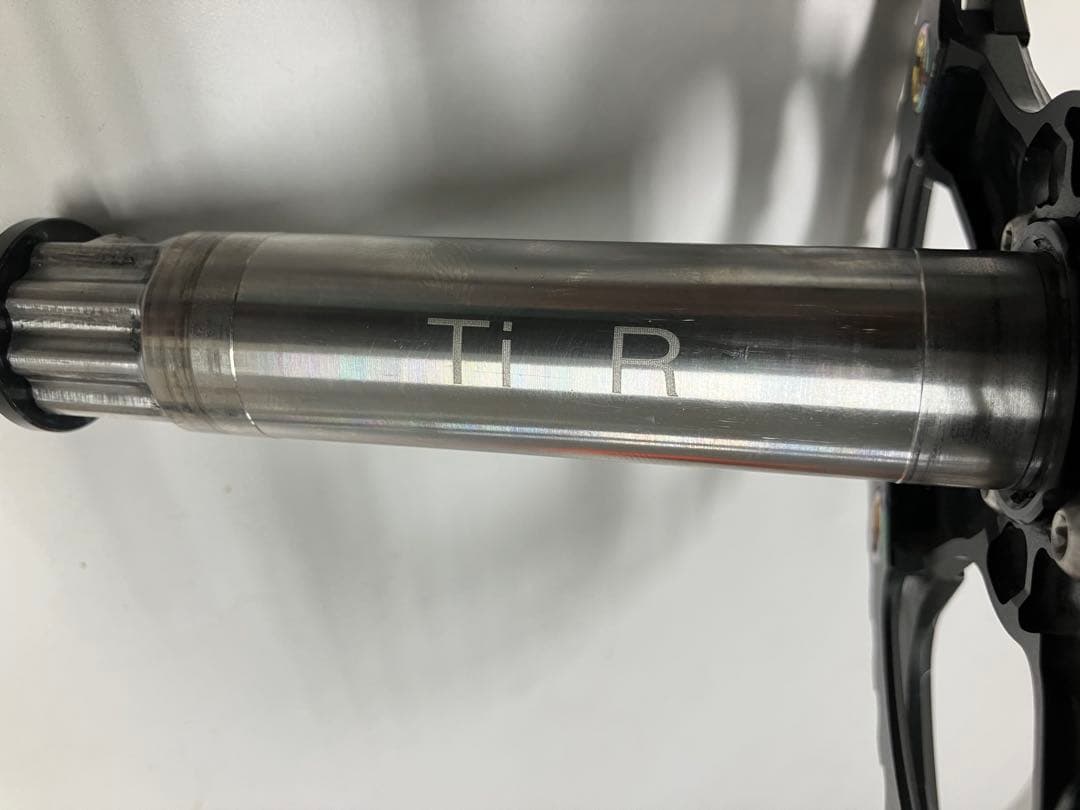 RIDEA POWERING 楕円クランクセット 52/35T チタンシャフト