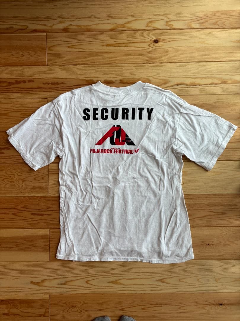 ミュージシャン Fuji Rock Festival 1997 Security Tee L