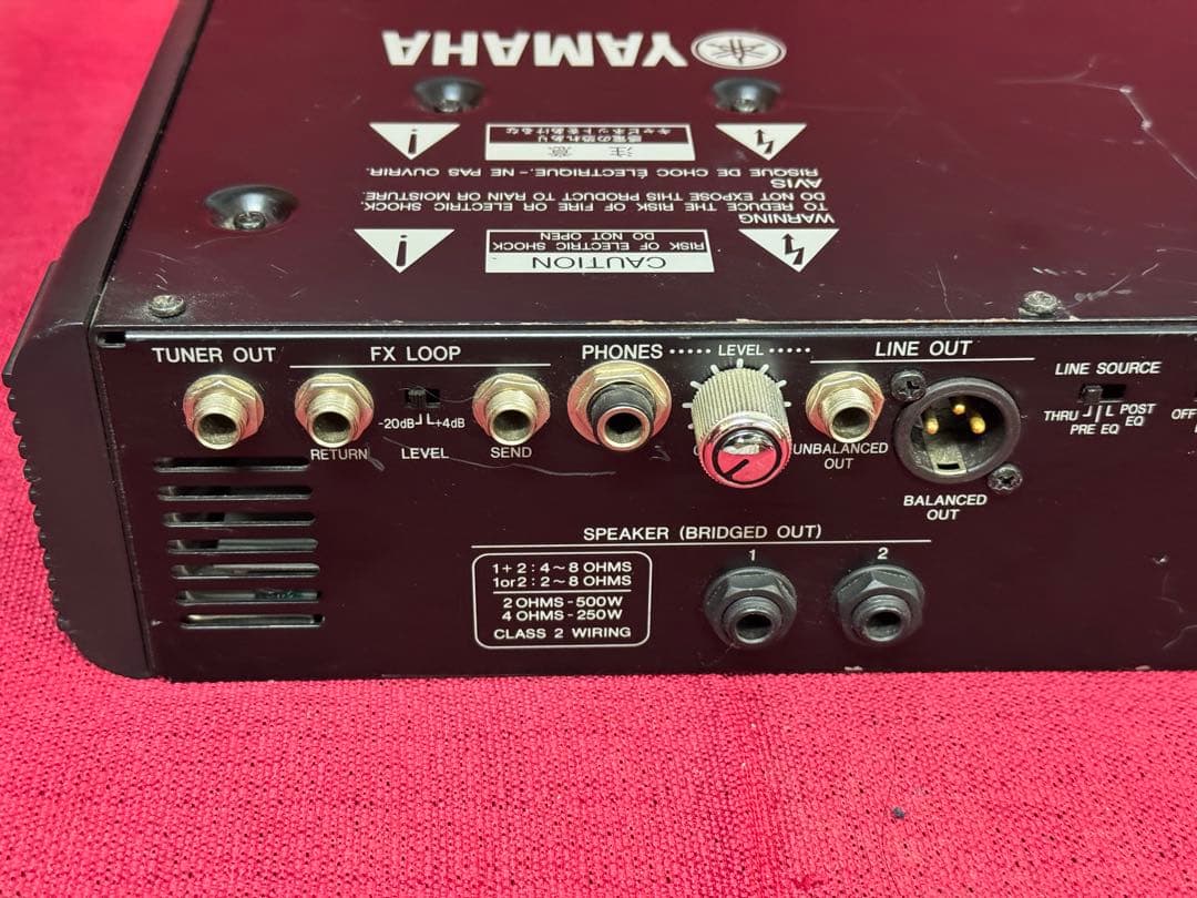 ヤマハ BBT500H ベースヘッドアンプ