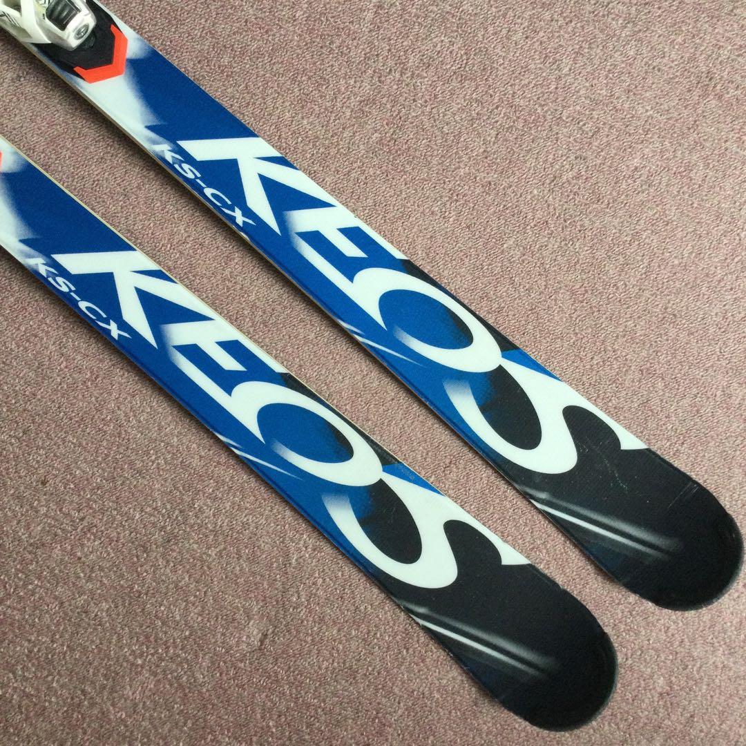 オガサカ　ケオッズ KEOS KS-CX スキー板 ビンディング付き　170cm