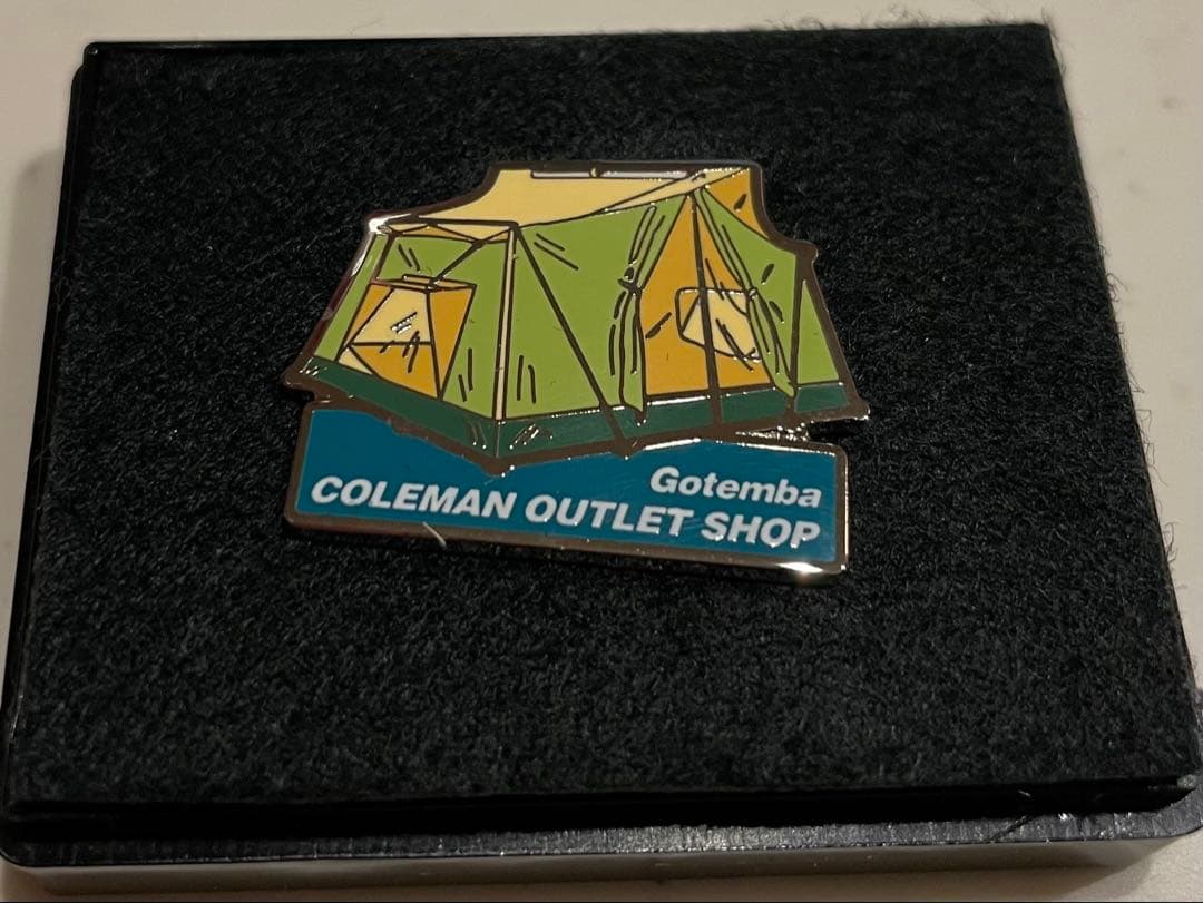 コールマン アウトレットショップ限定　非売品　ピンバッジ　バラ売り不可