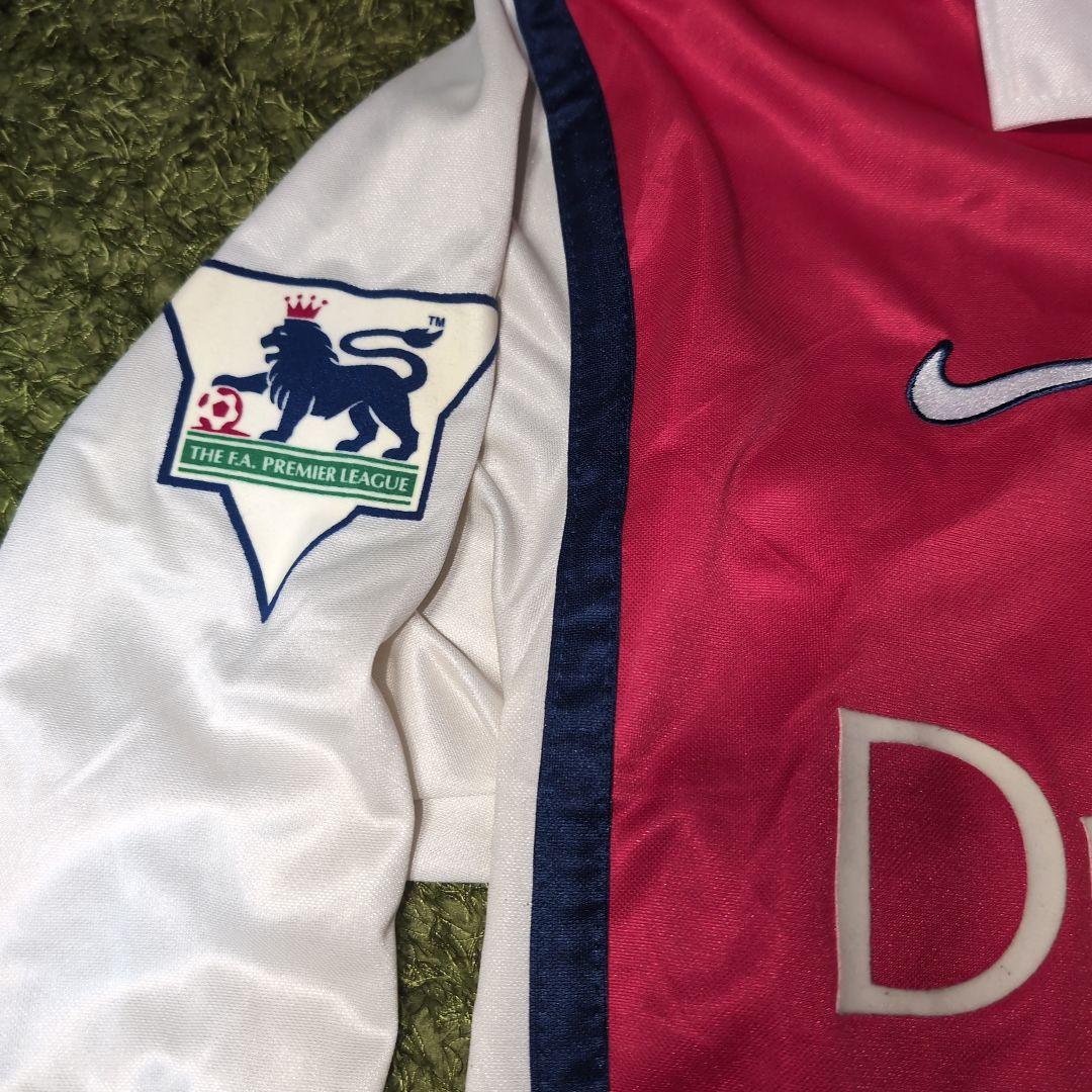 【タグ付】アーセナル Nike ベルカンプ　シャツ S　オーセンティック