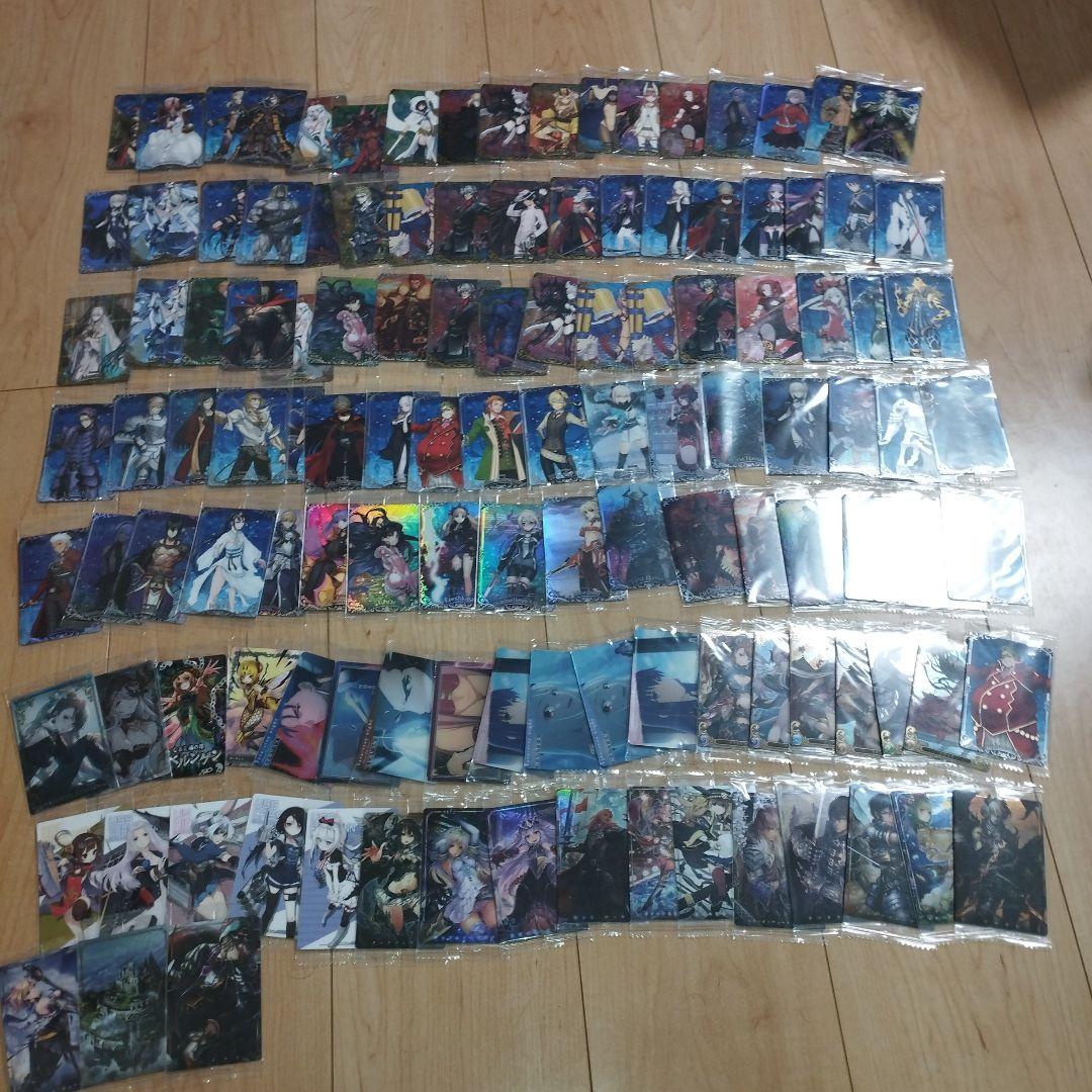 全て未開封　123枚　fate fgo シャドウバース等　ウエハースカード