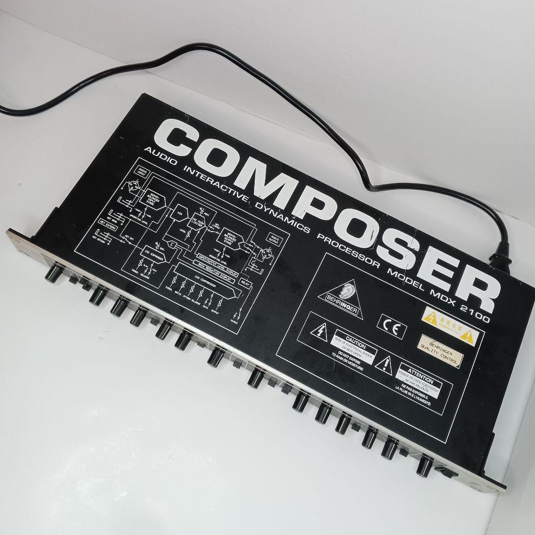 動作品 BEHRINGER ベリンガー MDX2100 コンプレッサー