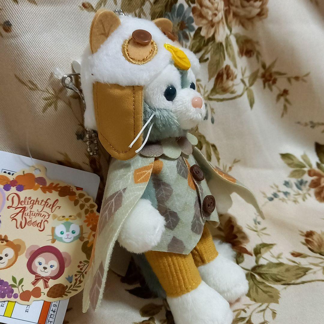 ディズニーシー　ジェラトーニ　秋のぼうけんシリーズ　ぬいぐるみバッジ