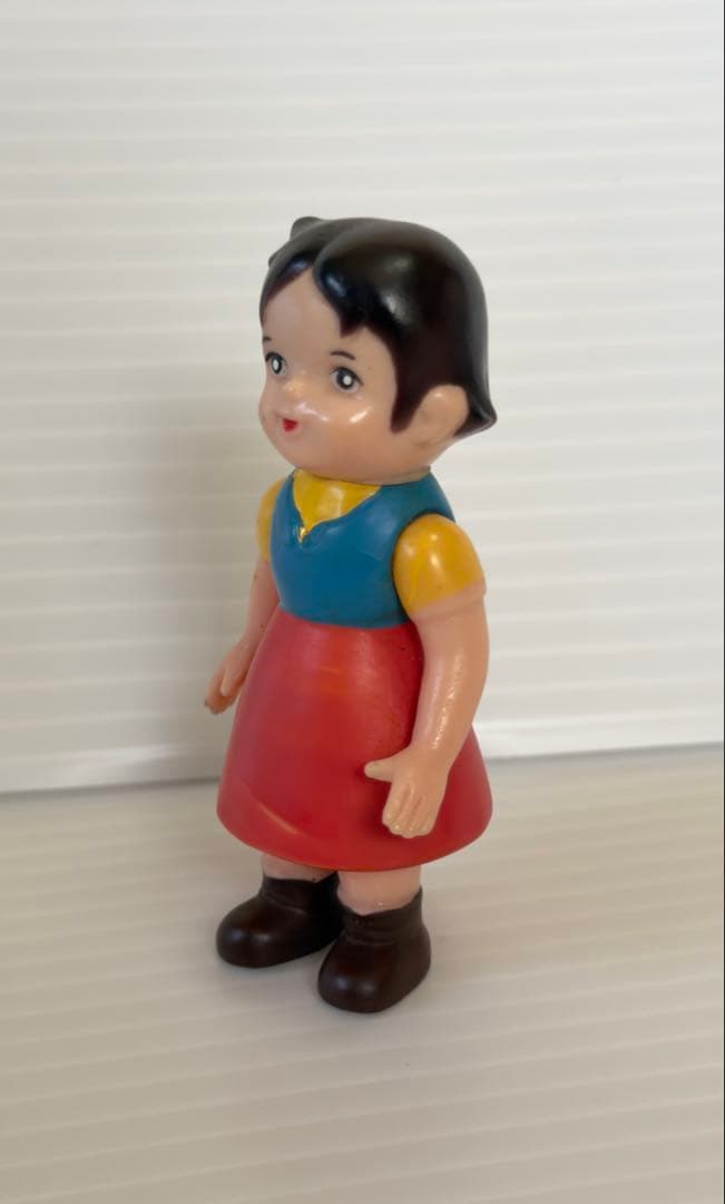 昭和レトロ ZUIYO タケミ ハイジ ペーター ソフビ 当時物 2体セット