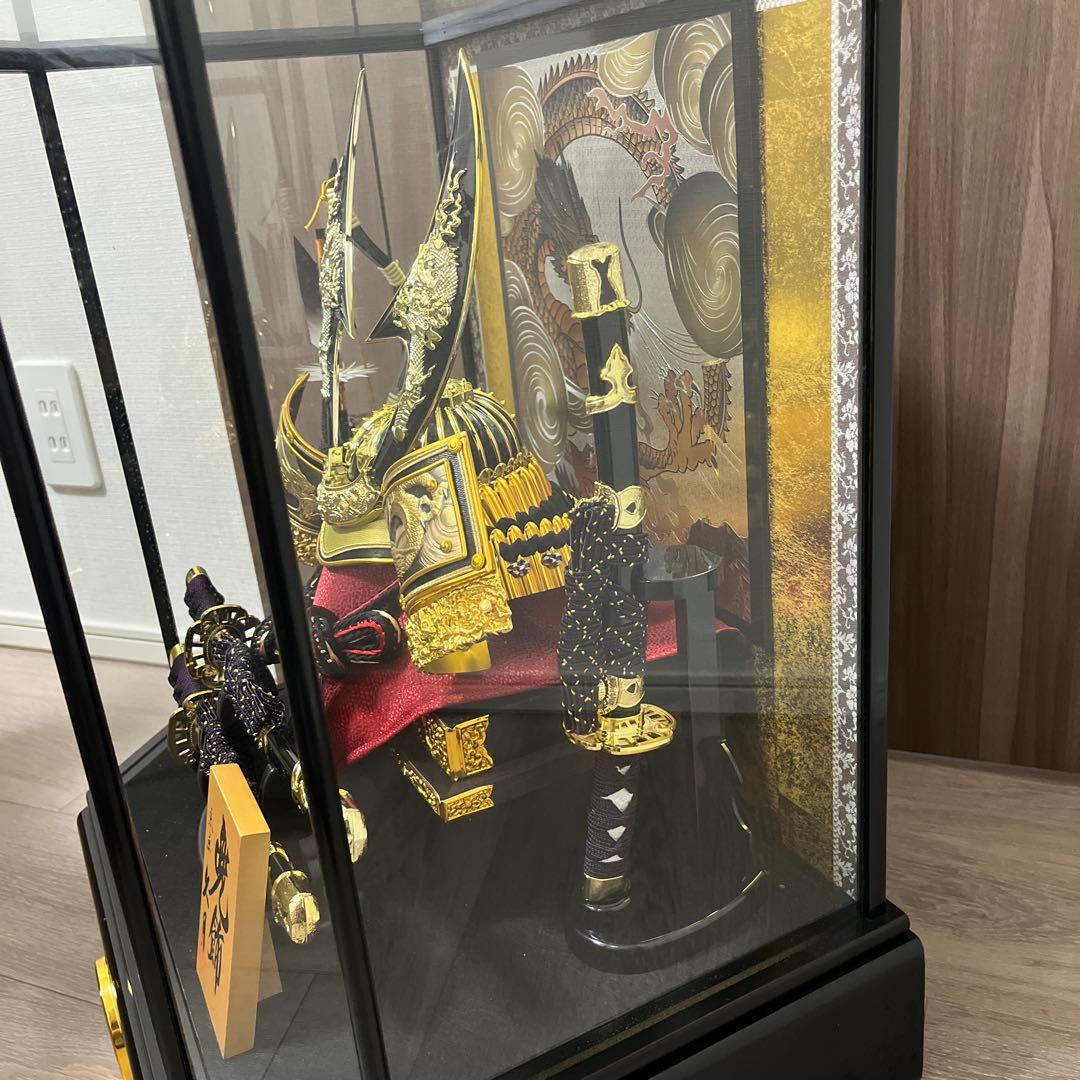 兜飾り　五月人形　人形の久月