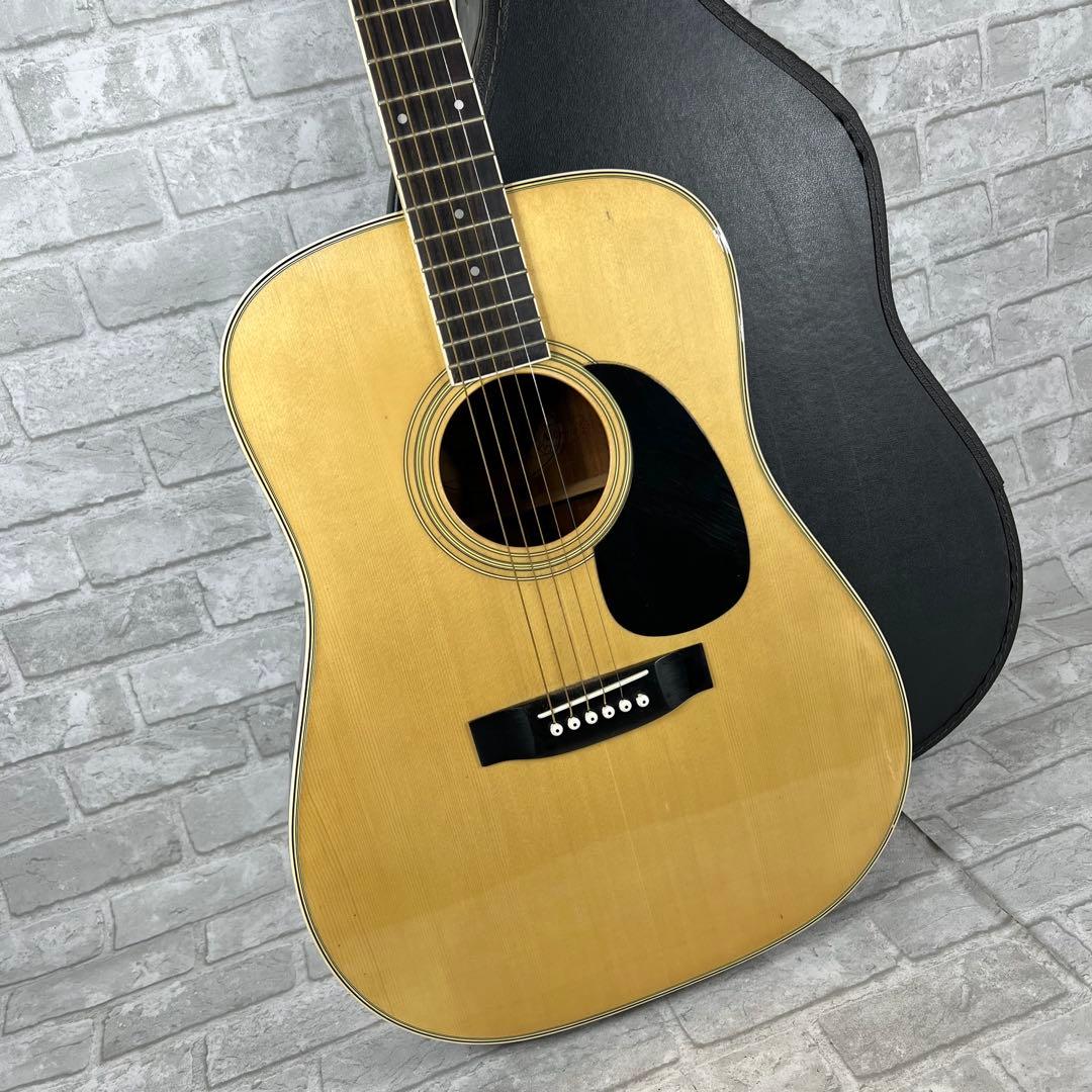 morris モーリス アコースティックギター ケース付き