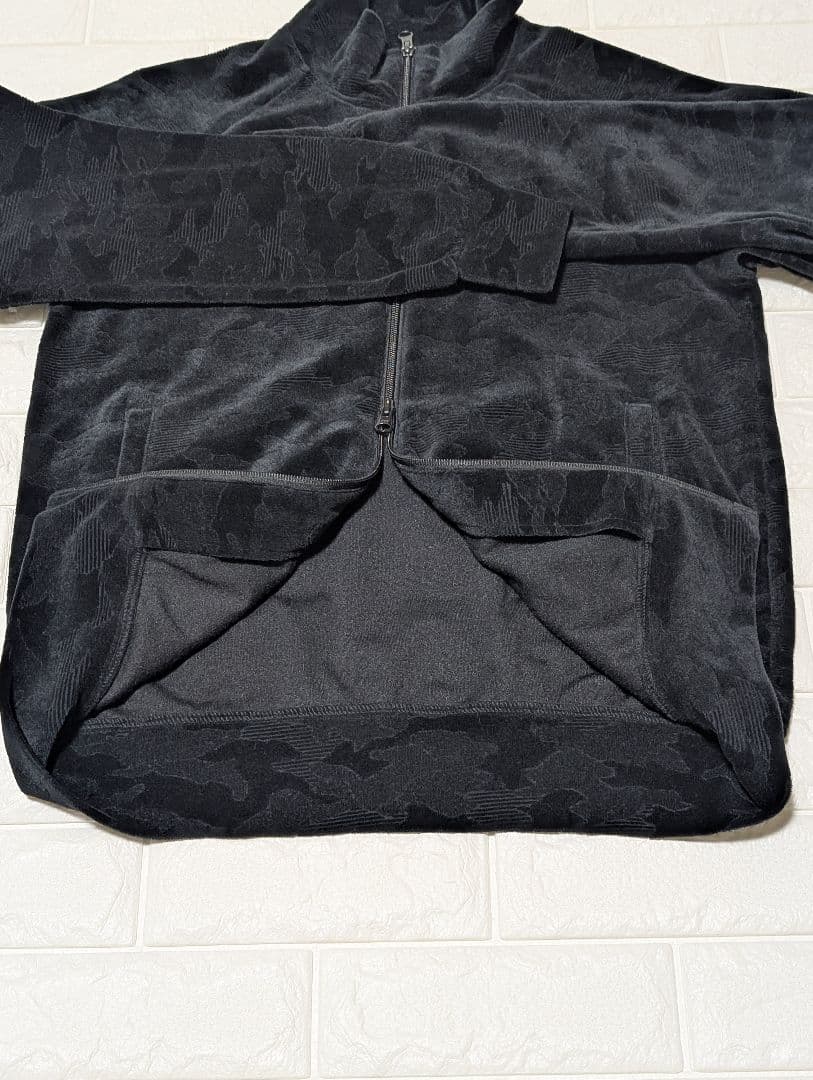 BEAMS GOLF ビームスゴルフ 迷彩フルジップ ベロア ジャケット