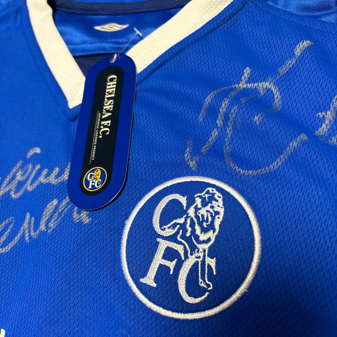 チェルシー2003-04サイン入りユニホーム モウリーニョ就任初年度