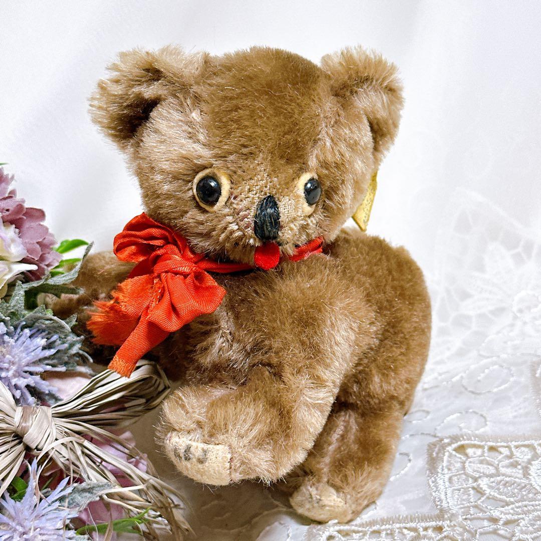 ❤️激レア！！❤️キャラクターノベルティ　小さな四つ足アンティークベア　テディベア