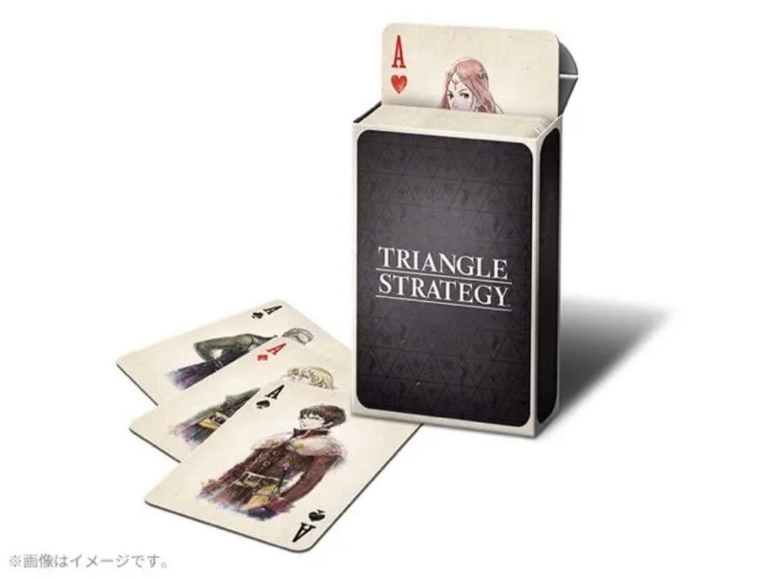 【非売品】トライアングルストラテジー トランプ ケース タンブラー 3点セット