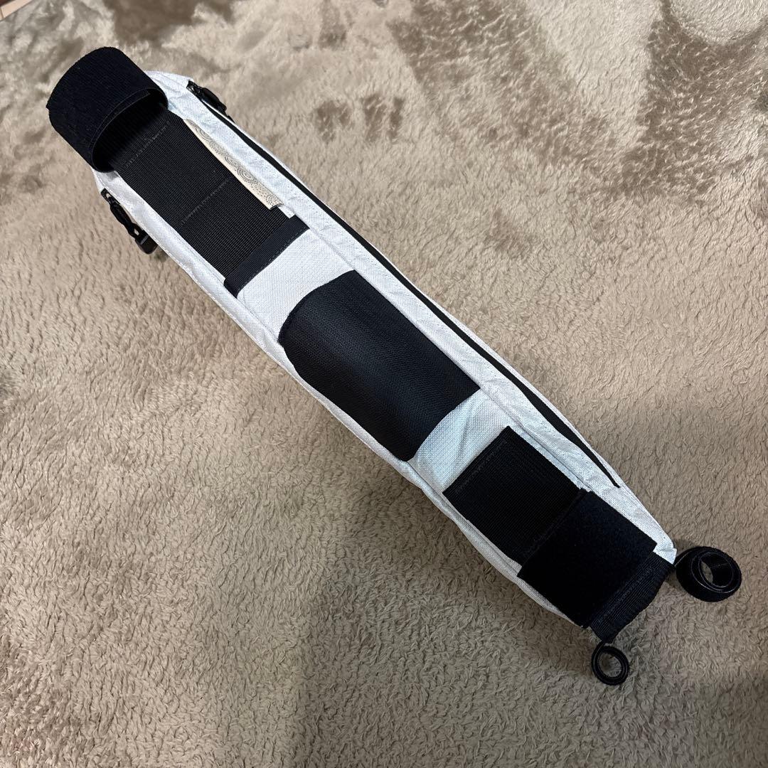 レア OUTER SHELL Half Framebag S 白 フレームバッグ