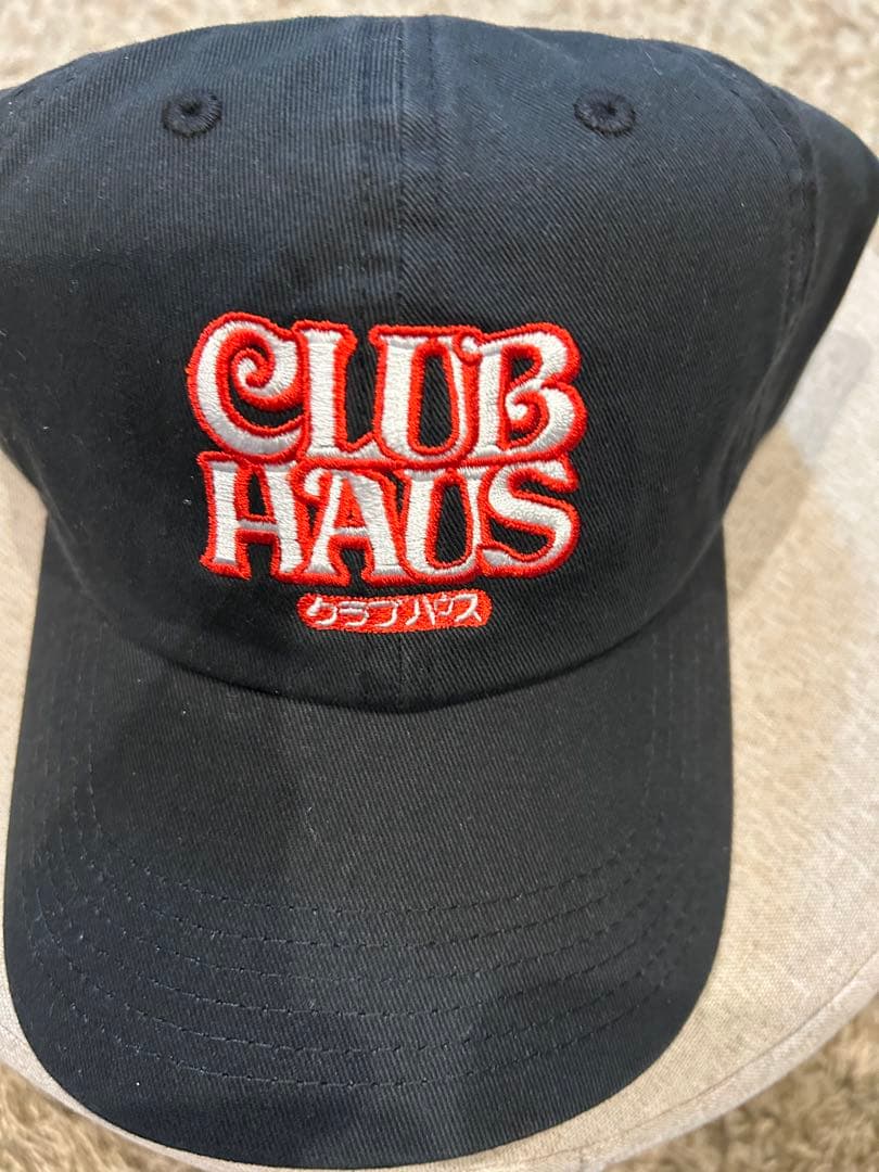 CupNoodle × CLUBHAUS Logo Cap - Black