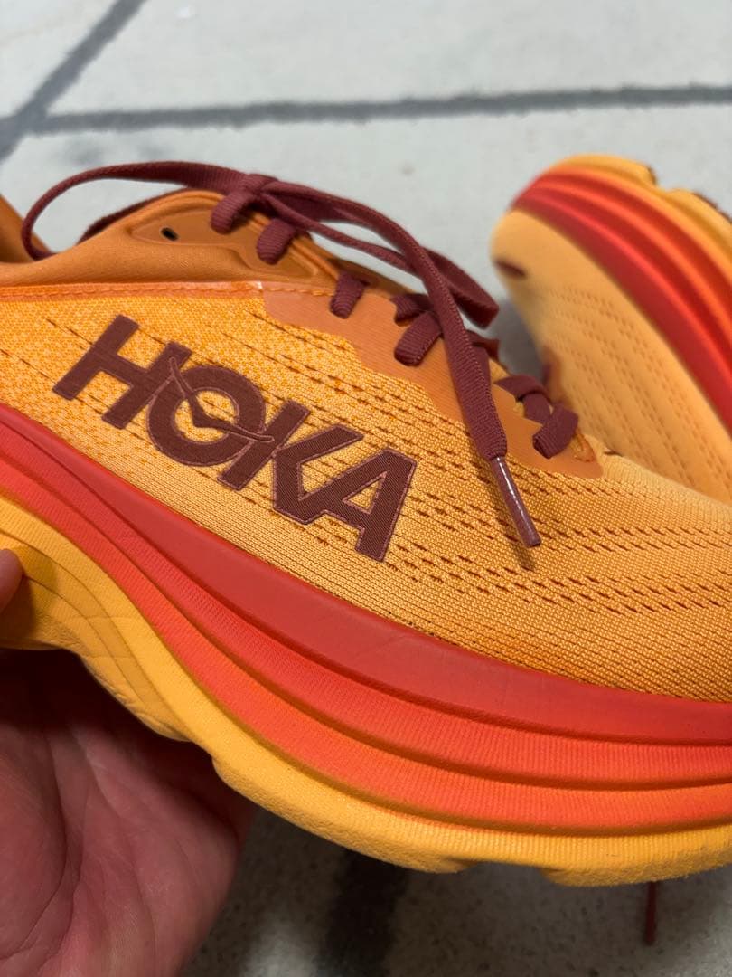 HOKA BONDI 8 ボンダイ（JPN日本28.0cm）オレンジ