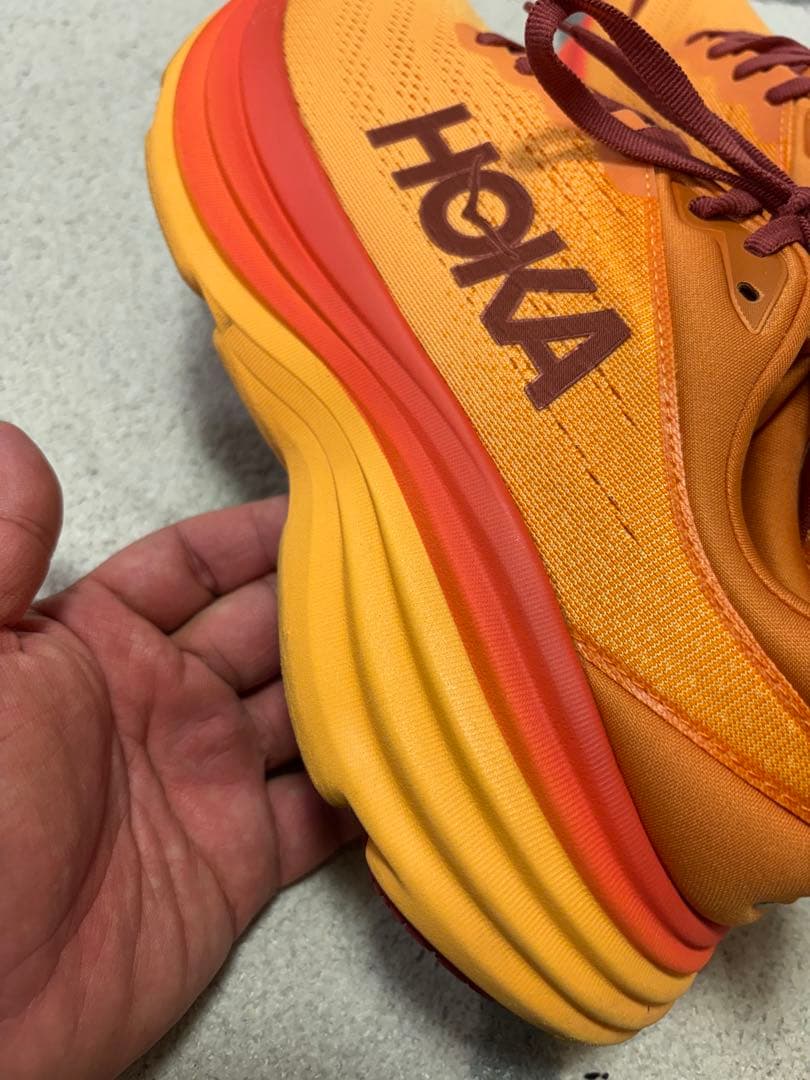 HOKA BONDI 8 ボンダイ（JPN日本28.0cm）オレンジ