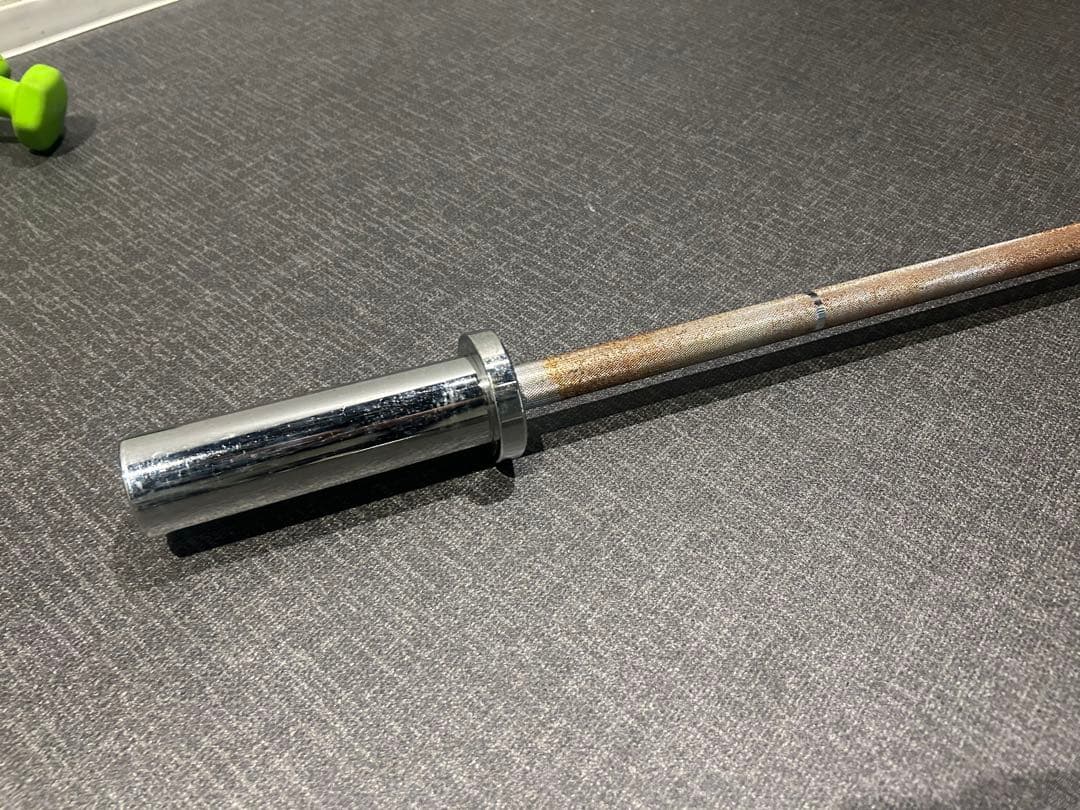 445 オリンピックシャフト バーベルシャフト 長さ168cm②