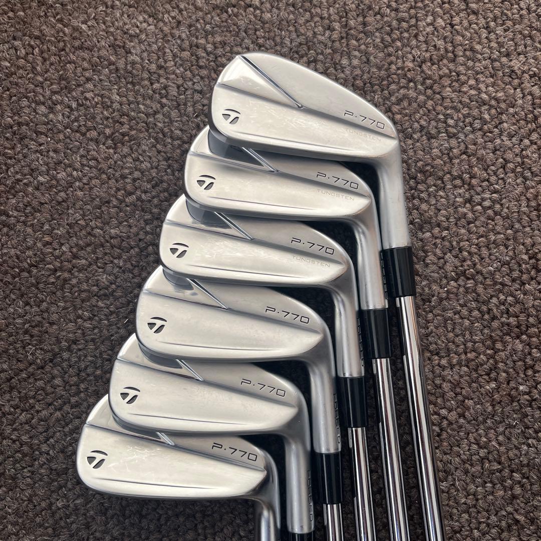 TaylorMade P-770 アイアン6本セット2023モデル