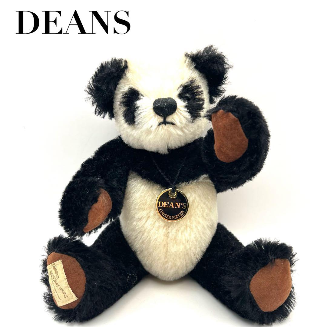 【希少】DEANS モヘア パンダ P.A.3164 (GB) テディベア