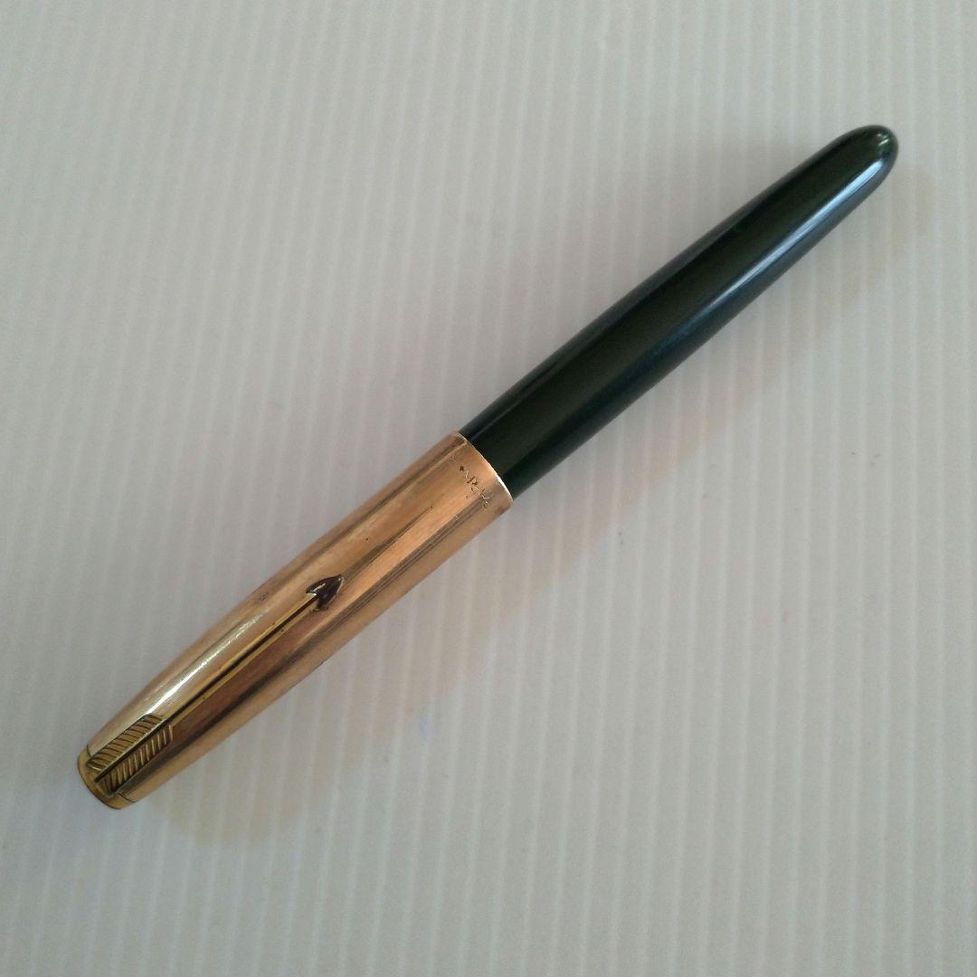 【ヴィンテージ】パーカー 51 万年筆 12K金張キャップ