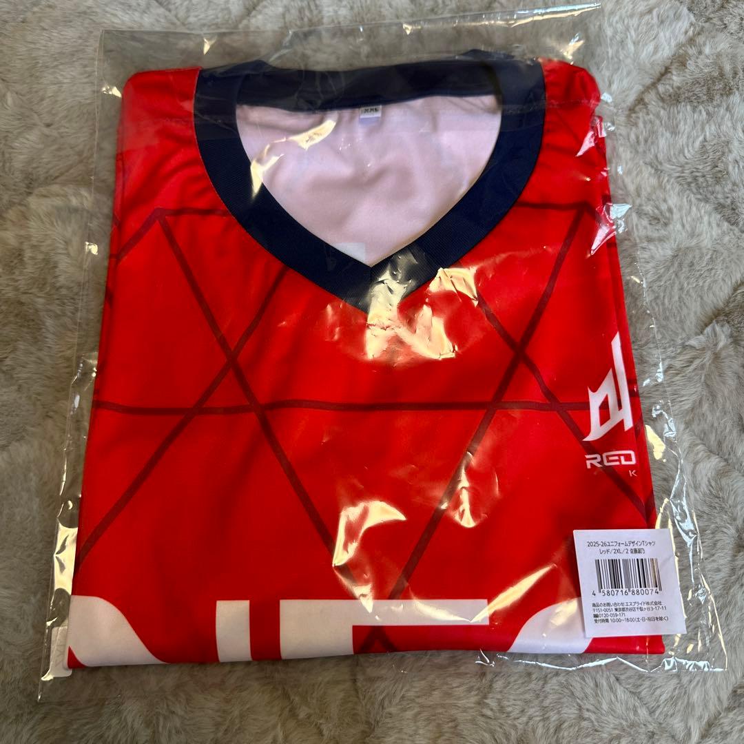 NEC レッドロケッツ川崎　佐藤淑乃 2025-26 XXLサイズ