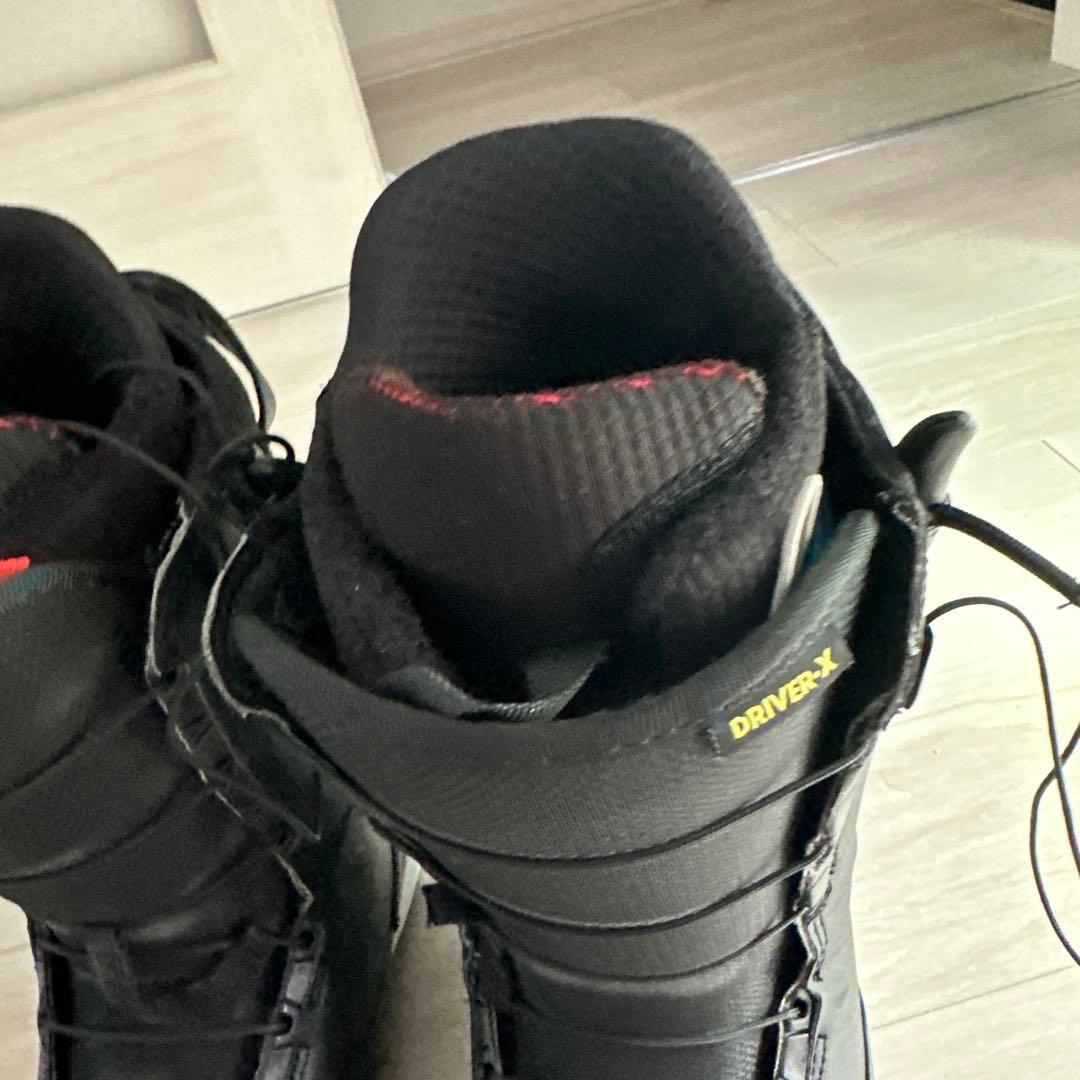 D-X ブラック スノーボードブーツ　27.5cm 9.5 us
