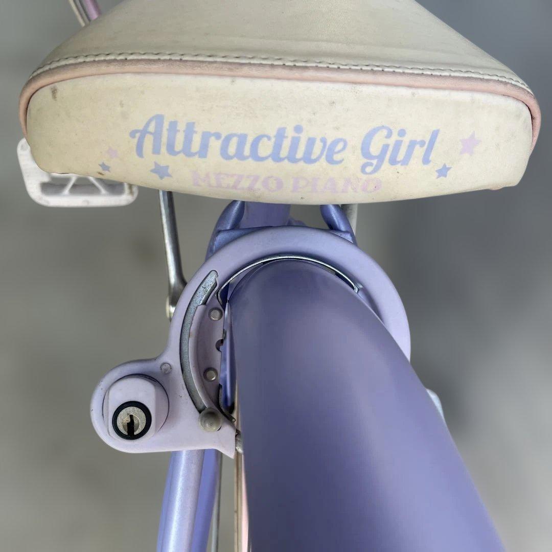 メゾピアノMEZZO PIANO 子供用自転車 パープル（引取り希望）20インチ