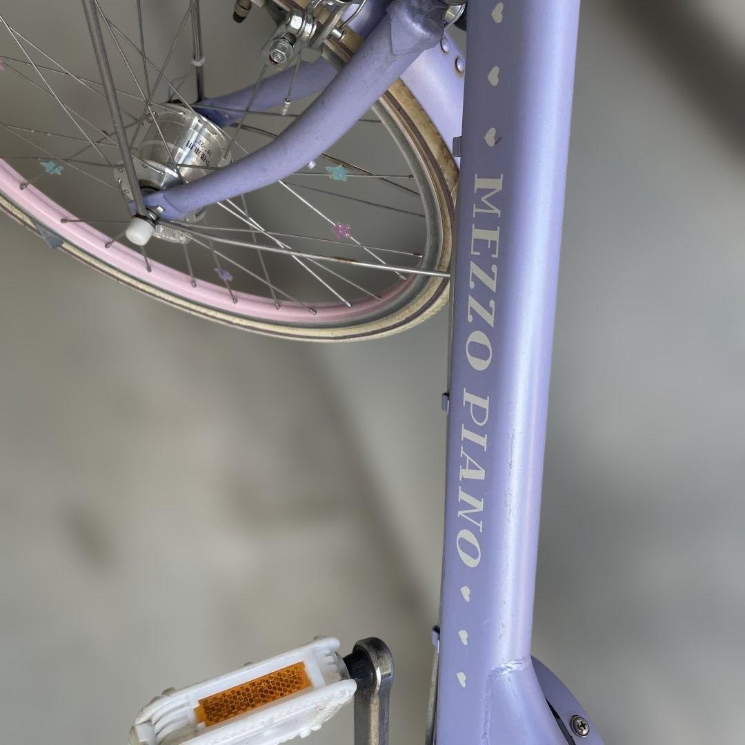 メゾピアノMEZZO PIANO 子供用自転車 パープル（引取り希望）20インチ