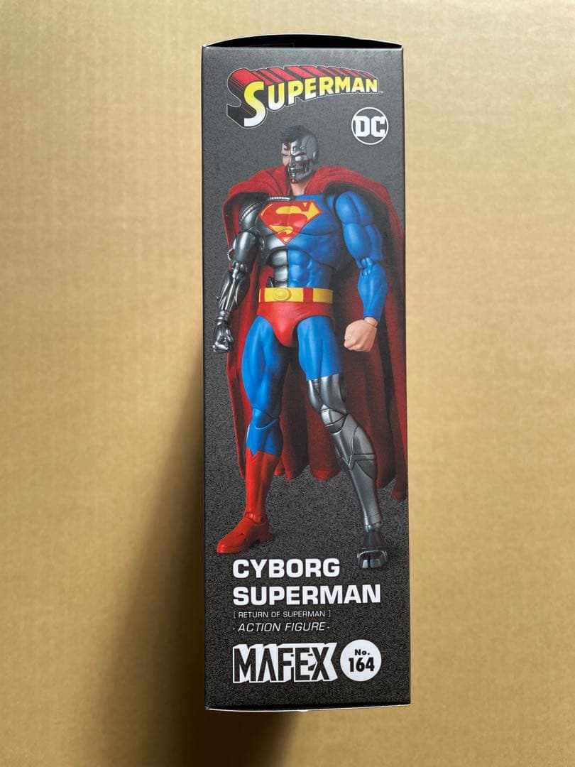 アメコミ MAFEX No.164 CYBORG SUPERMAN RETURN OF g