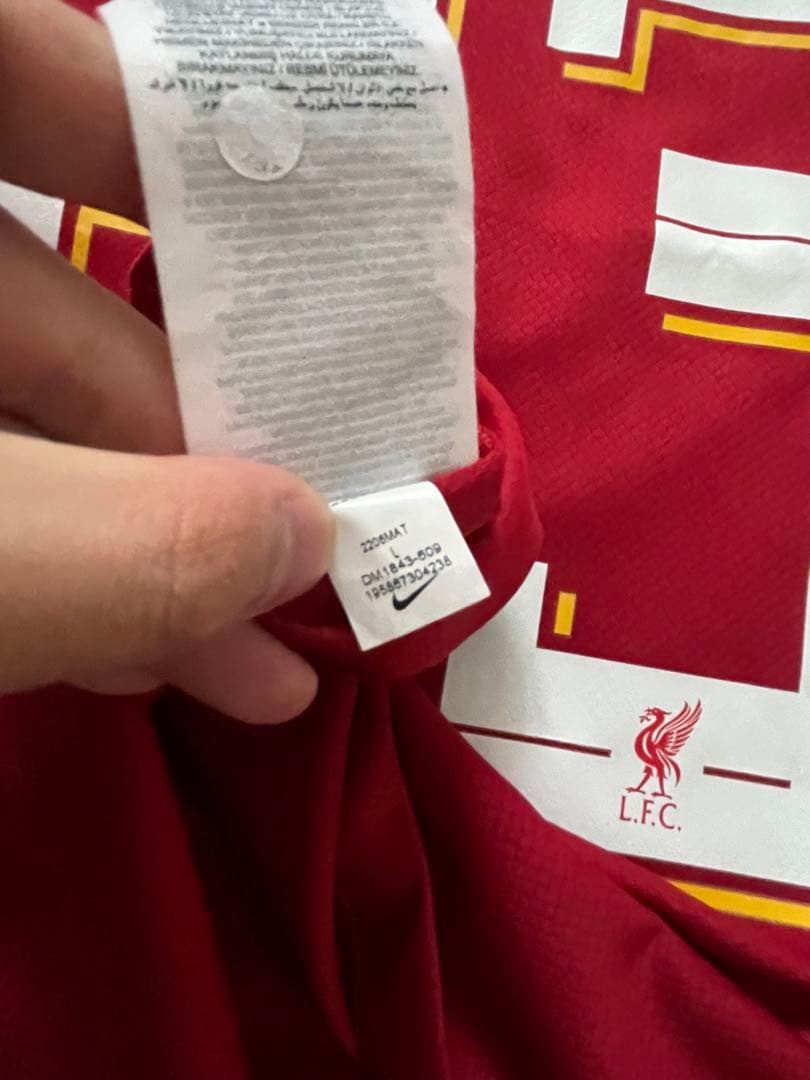 【正規品】リバプール ルイス・ディアス 23番 CL仕様