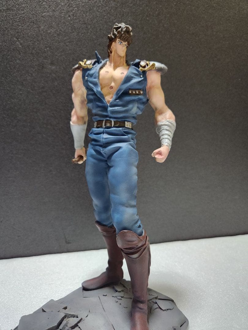 海洋堂　北斗の拳　芸術品スタチュー　ケンシロウ　ラオウ　レイ　プロ製作完成品