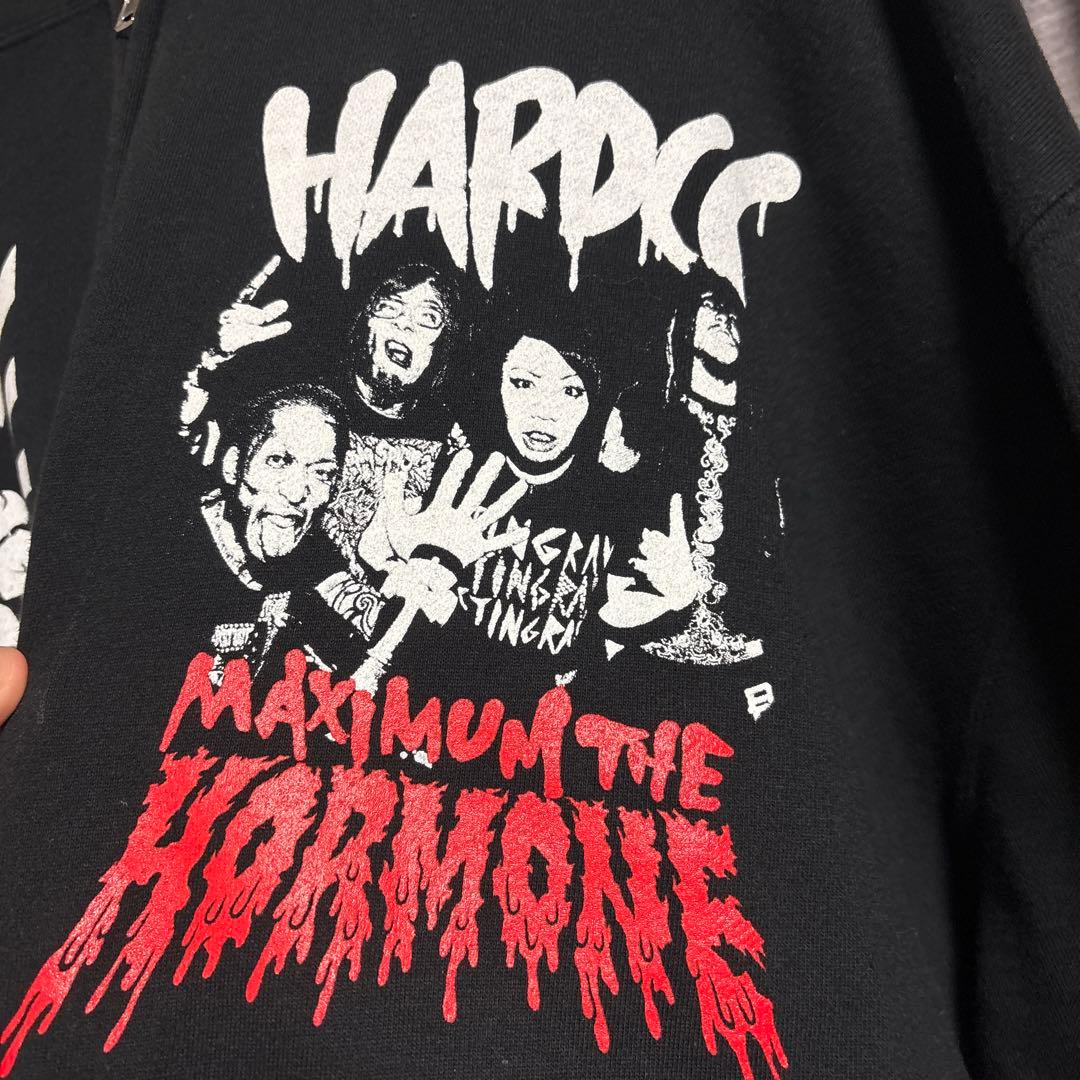 と*ぼ様 マキシマムザホルモン ハードコアチョコレート ヘドバン大虐殺 パーカー