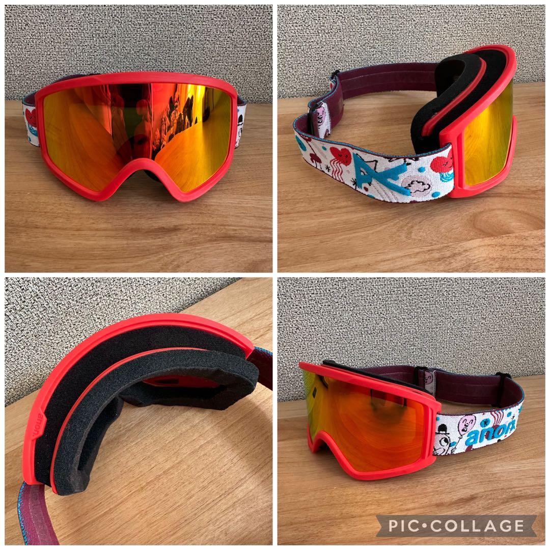 アノン キッズ用ヘルメット&ゴーグル　アジアンフィット