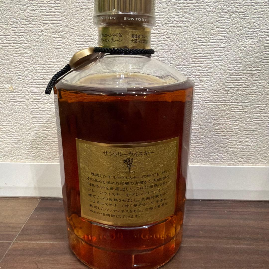 SUNTORY WHISKY 響 1899年旧ボトル　箱入り