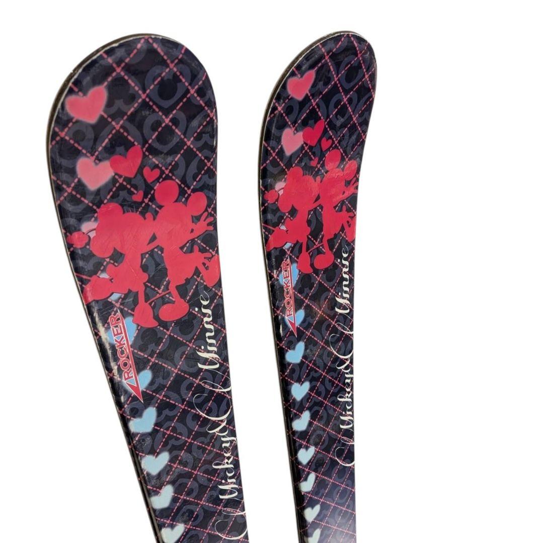 ミッキー ミニー ♡ Hart ジュニアスキー 138cm 3点セット