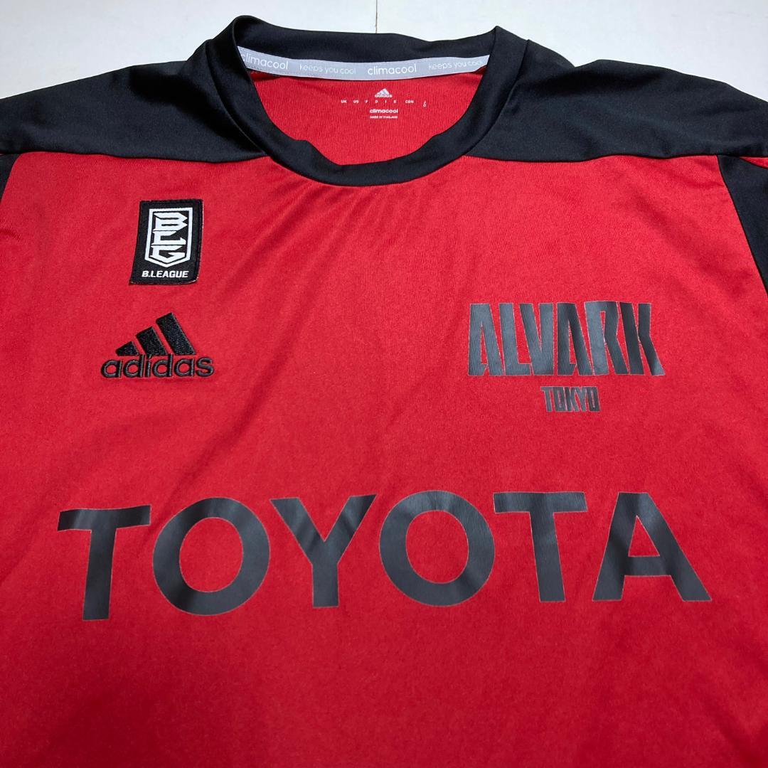 アルバルク東京　adidas　プラクティスシャツ　2枚　Oサイズ（XL）　バスケ