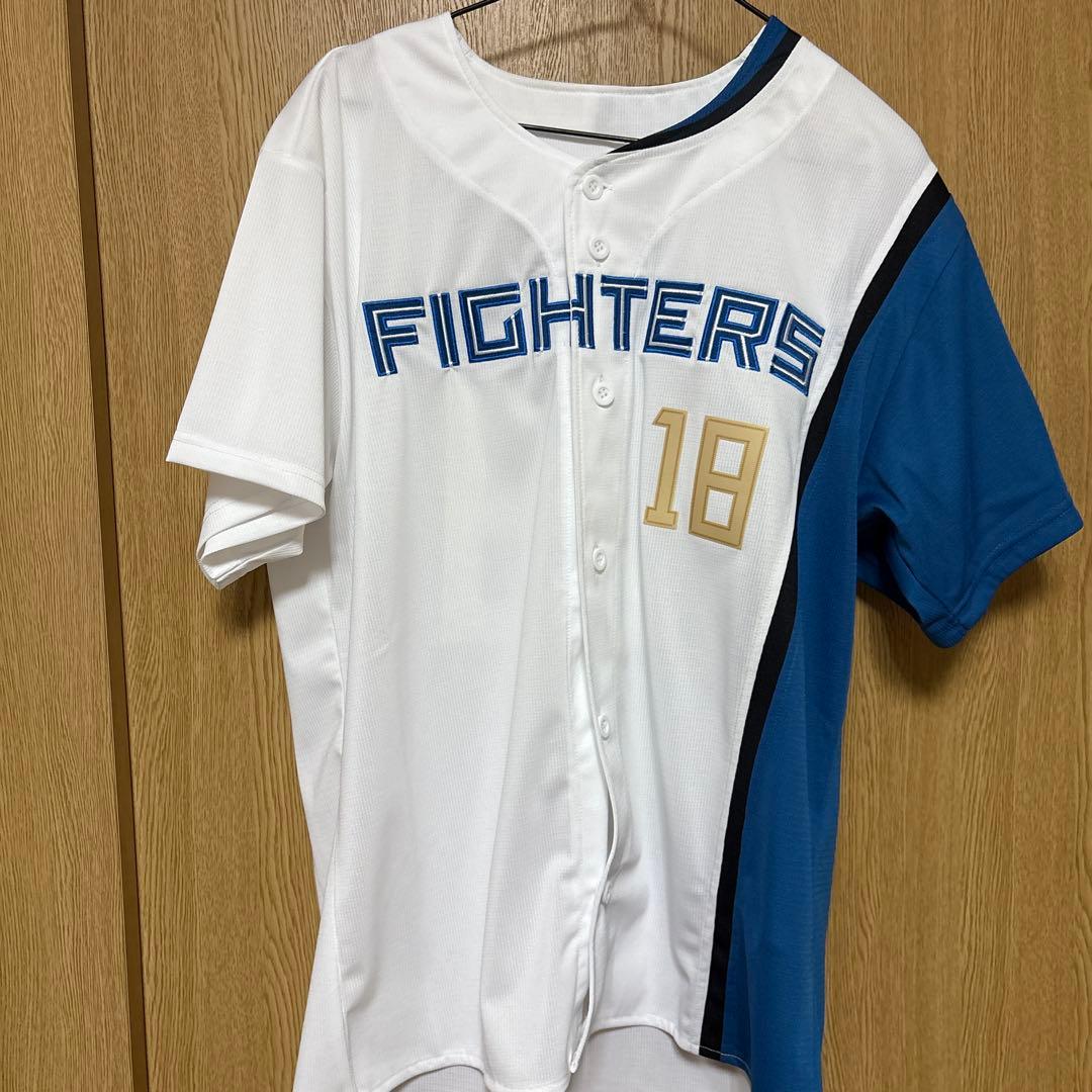 山﨑福也 ユニフォーム M 日ハム ファイターズ