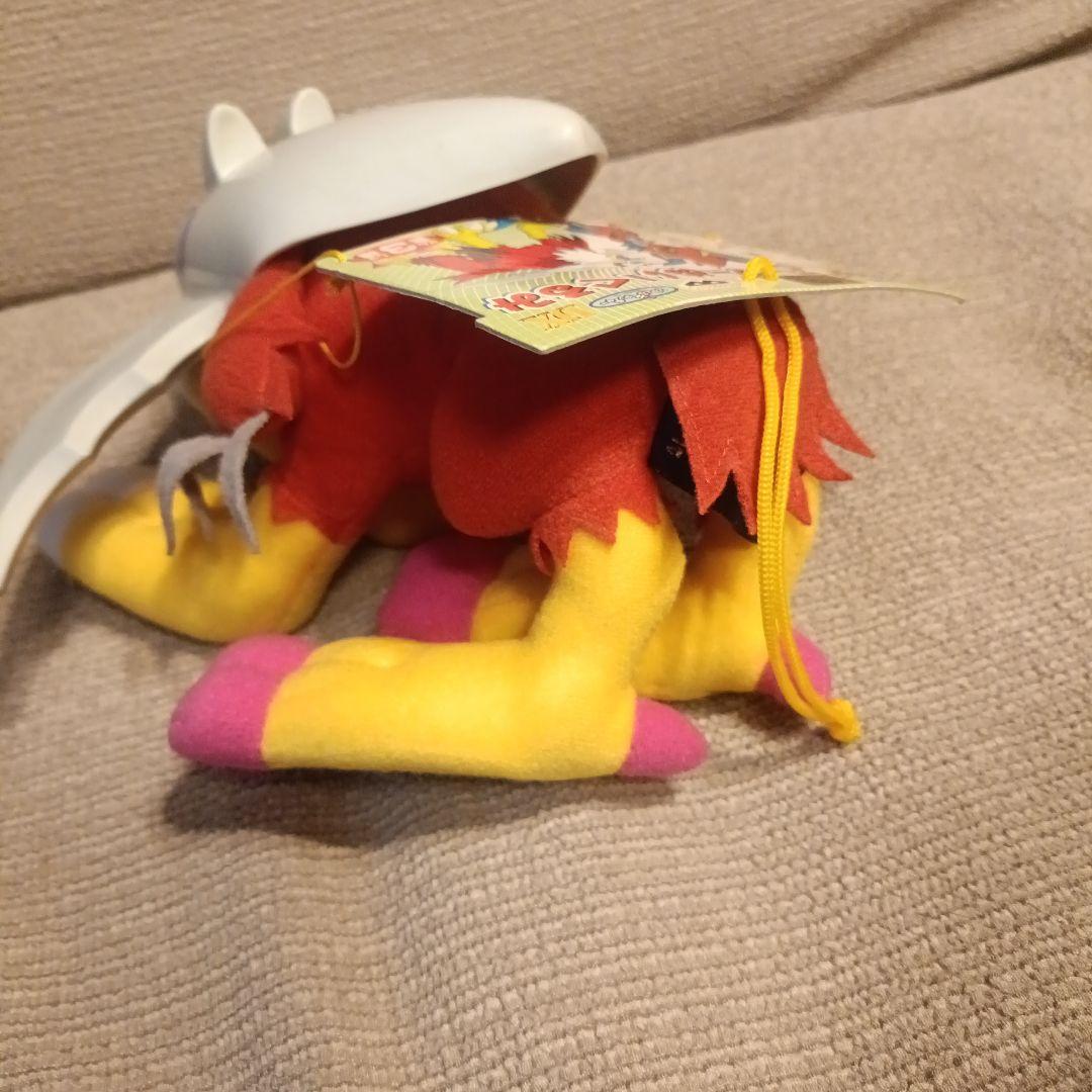 当時物　ホルスモン デジモンアドベンチャー 02 アーマー ぬいぐるみ