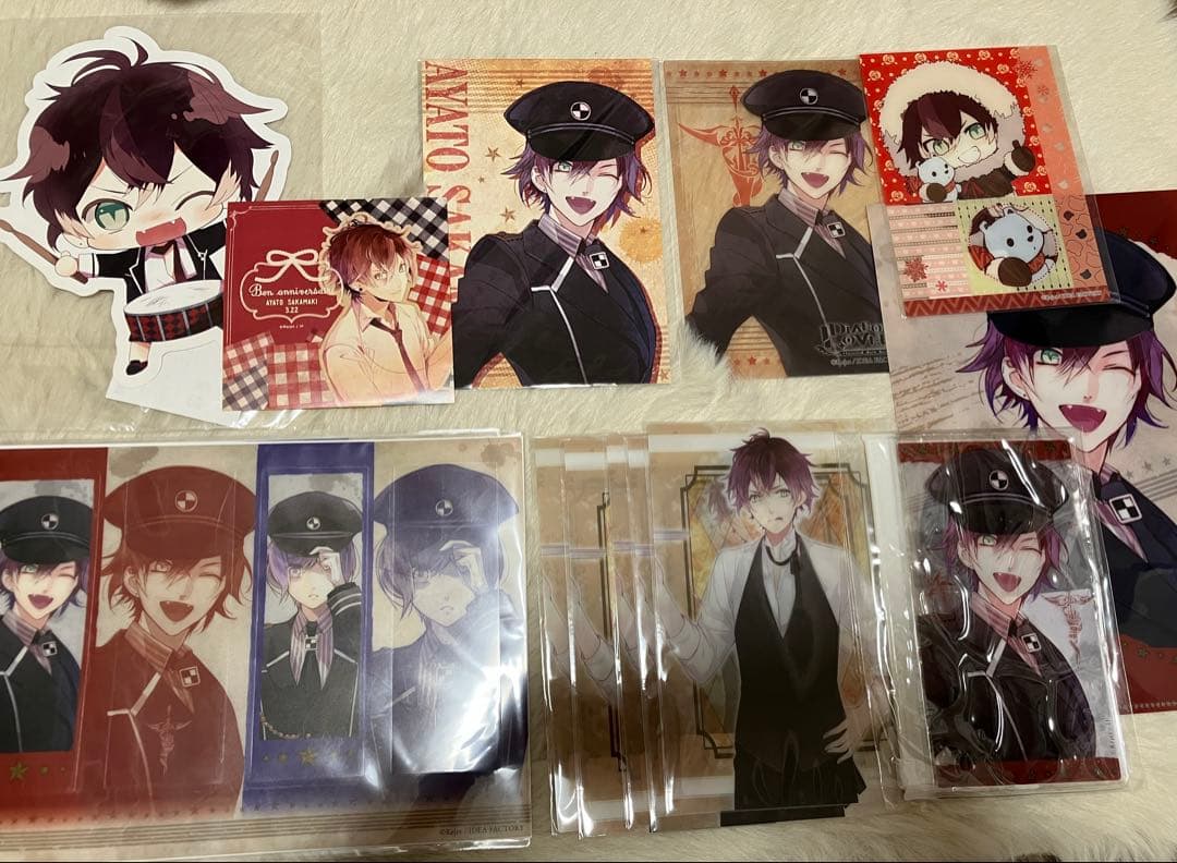 まとめ売り　ディアラバ 逆巻アヤト　指輪　うちわ　缶バッジ　ラバスト　アクスタ