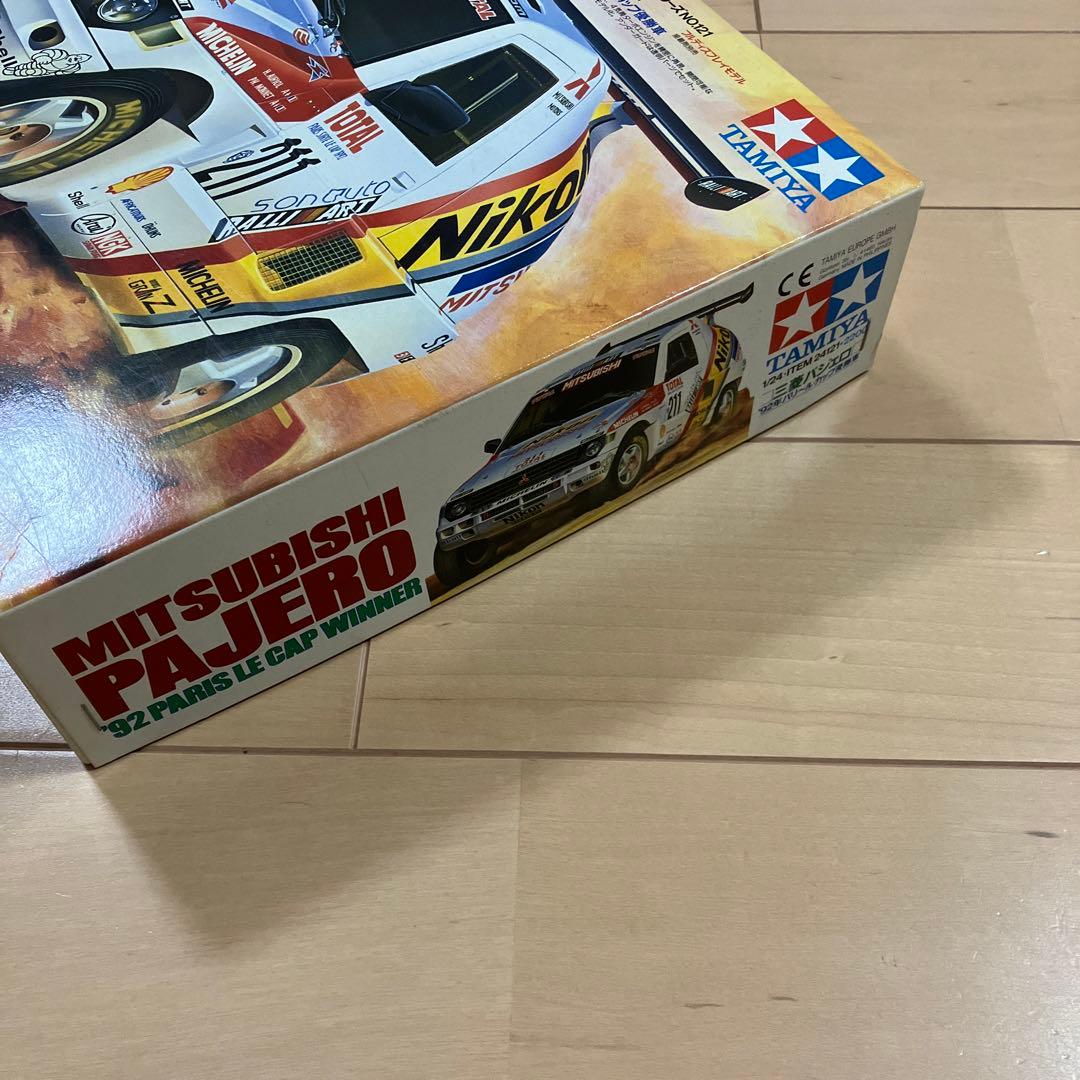 【新品】タミヤ1/24 三菱パジェロ92年パリ〜ル・カップ優勝車 プラモデル