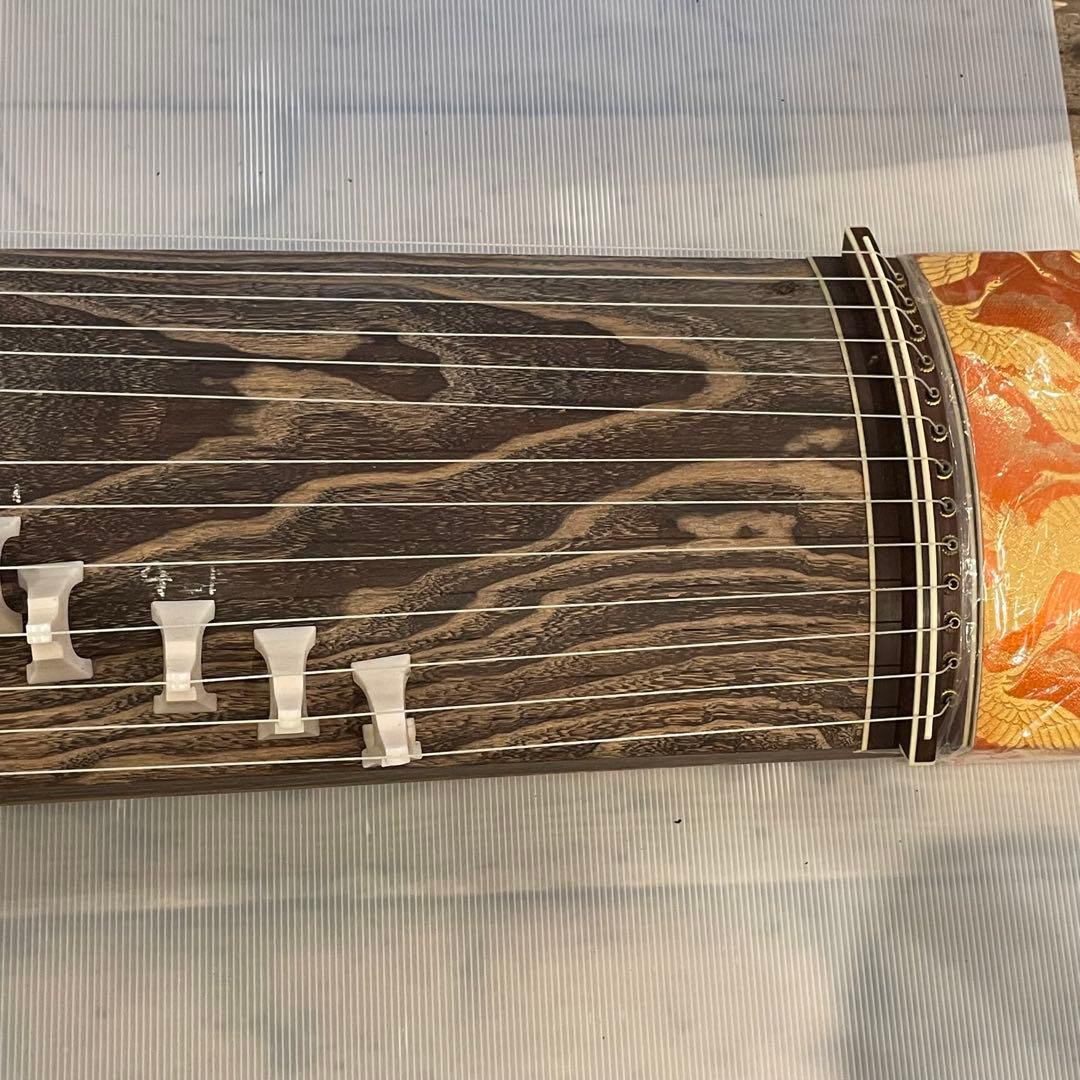 お琴 琴 和楽器 弦楽器 民族楽器 13弦 全長約185cm 中古 カバー付き