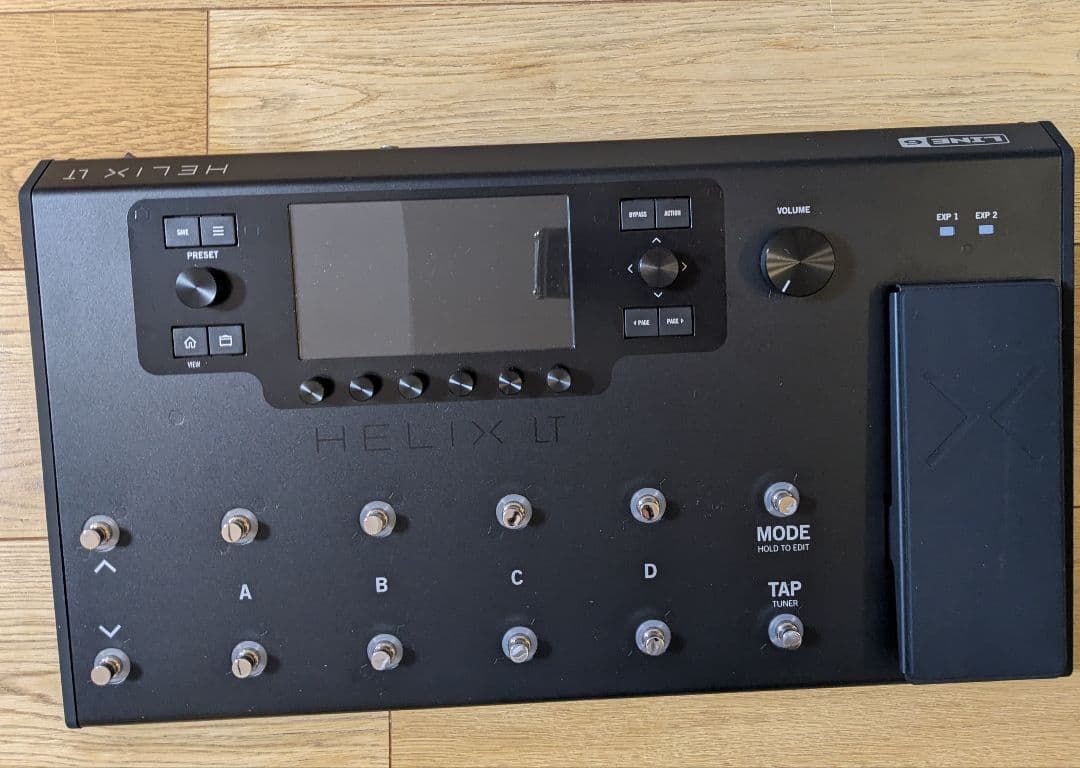 美品　Line 6 Helix LT マルチエフェクター