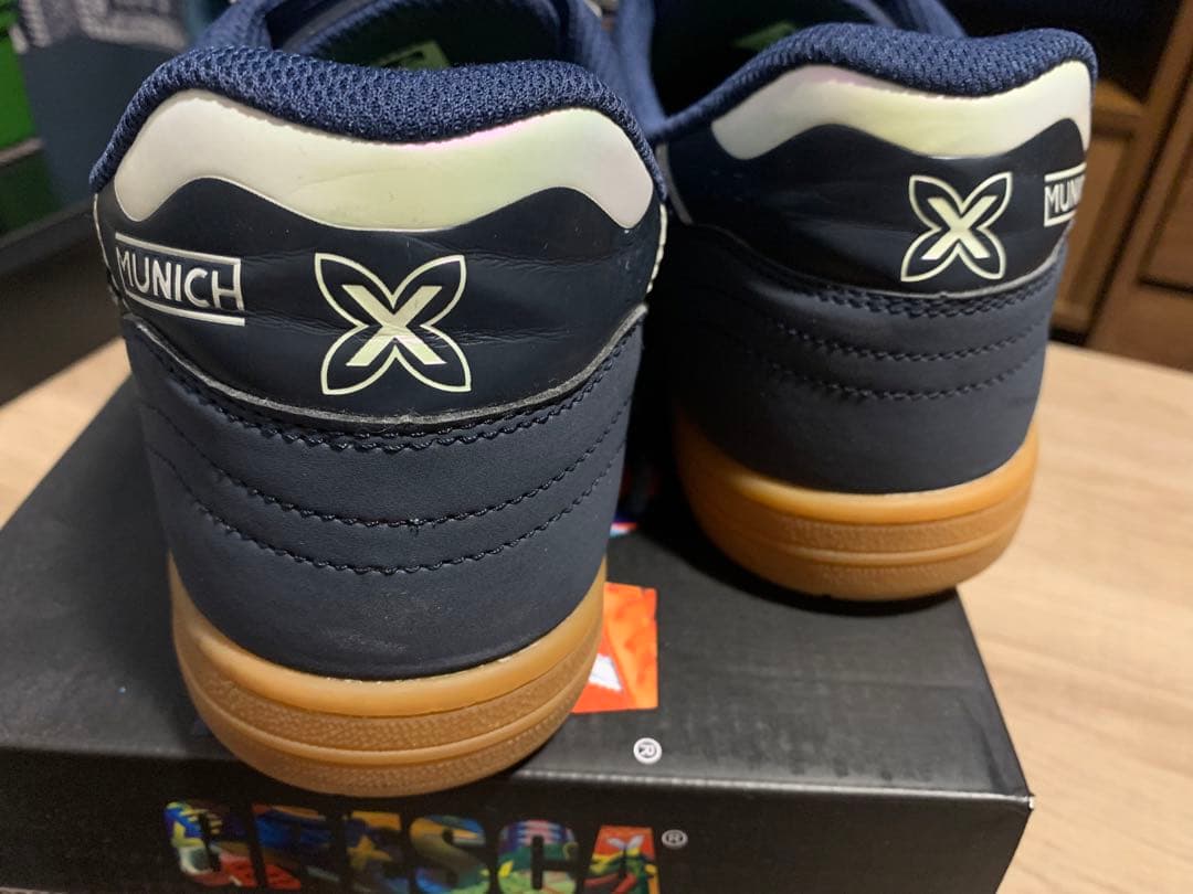 美品 Munich フットサル　ムニック　Gresca インドア　30cm 45