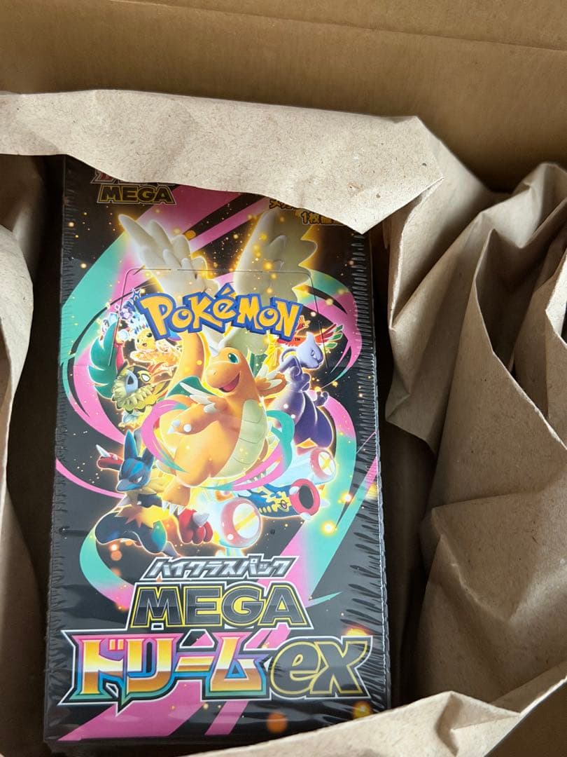 【新品未開封】ポケモンカードゲームMEGAドリームEX シュリンク付き