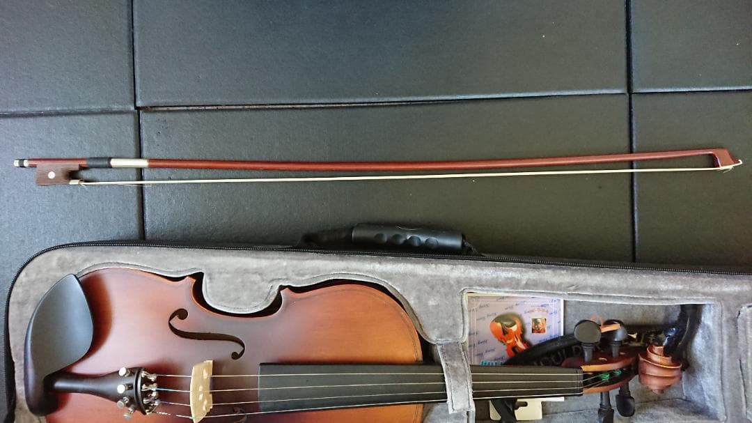 バイオリン　セット　Hallstatt V-12 ハルシュタット 肩当て付き